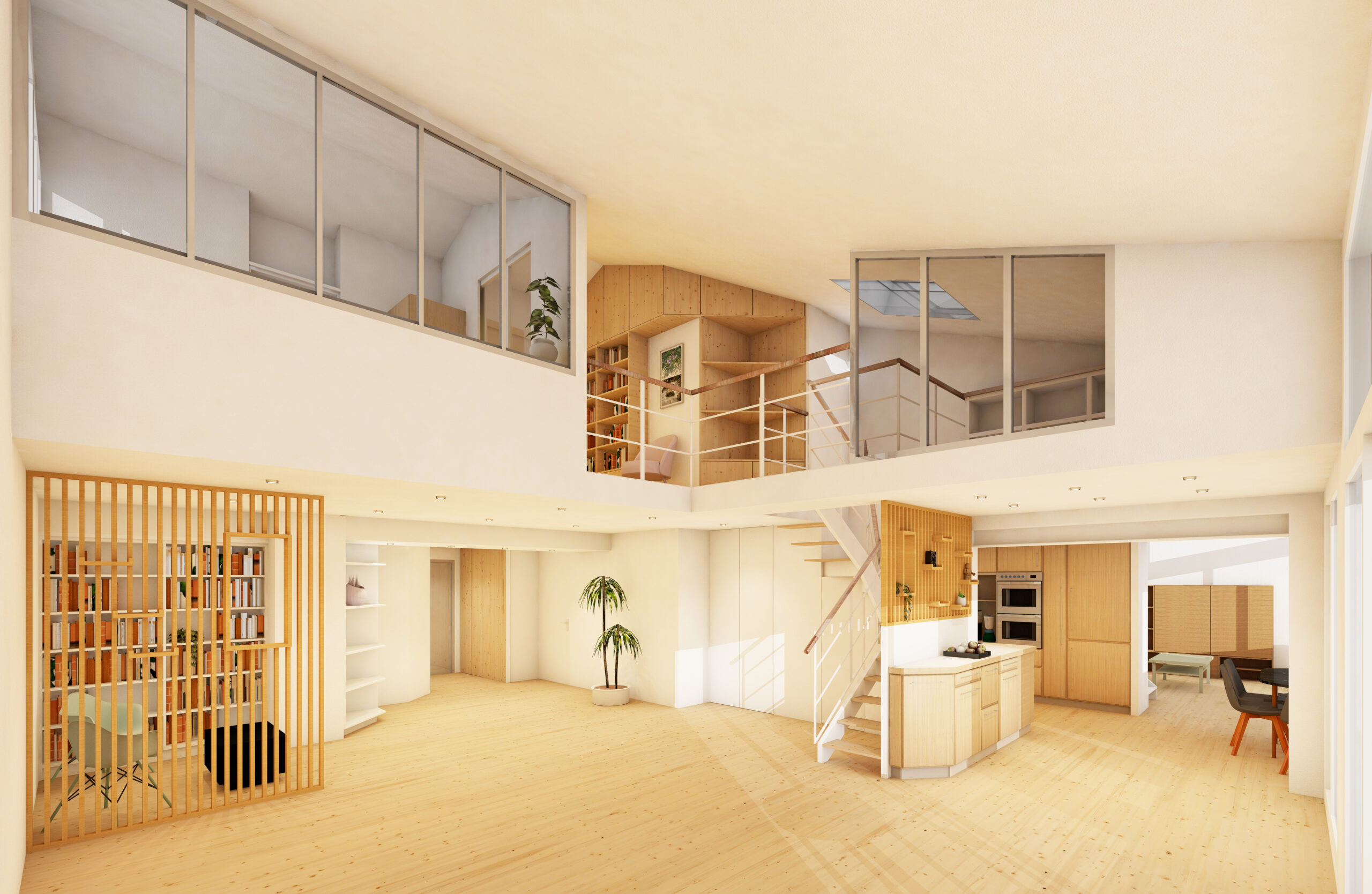 23 12 APPARTEMENT M_01 Maison d'architecte à La Rochelle